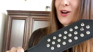 Cruel Reell and Steeltoyz Present: The Mister B Paddle with Blunt Pens - Intense BDSM Experience