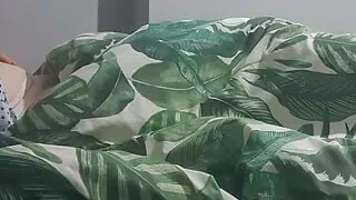 Step son came into step mom room and make her suck his dick until he cums