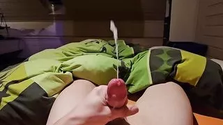 The first cumshot of 2024