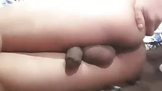 Asian boy masturbating