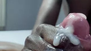 Caught daddy watching porn and gave him a handjob