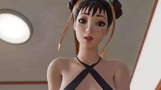 Chun Li want your cock so much POV  with creampie