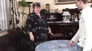 This BBW is very kinky and she loves to have her fat pussy fucked hard