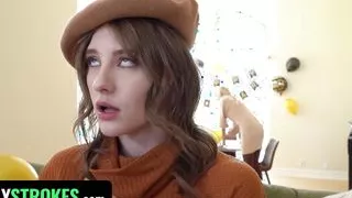 Rubbing My Step-Daughter's Clit Right Next To Her Oblivious Step-Mother - Family Strokes