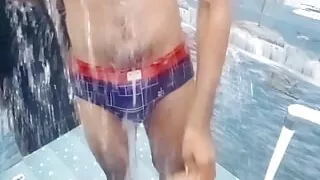 BOY WASH PRIVATE PART IN BATHROOM BOY MASTURBATING VIDEo