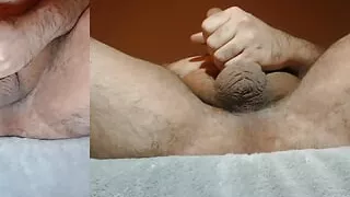 Morning wank after estimming the night before