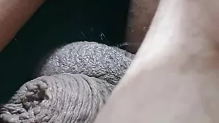 Step son pulled out his dick while slutty Maid with big ass cleaning his room