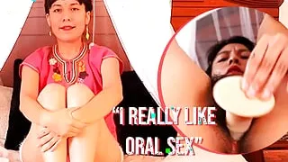 Ersties - Amateur Mexican Babe Masturbates While the Camera Rolls