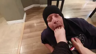 Foot Stool Foot Slave