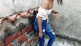 Big Ass Brunette Loves Creampie in Her Pussy 18 Year Old Brunette Babe