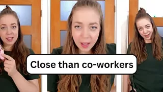 Co-Worker Pegs You At The Office POV