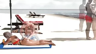 The adventurous couple: husband watches how a random guy fucks his wife ep 73