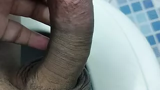 Masturbate in the bathroom