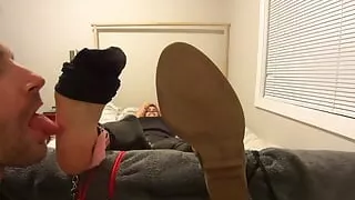 First Time Foot Tickle for Gorgeous Milf Next Door