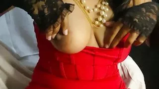 Desi Indian in hot dress masturbating