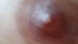 Nip milk pee on mouth by huge Australian friend