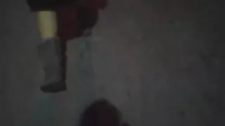 Risky Sex on the Street Flashing Naked Fucking Outdoors