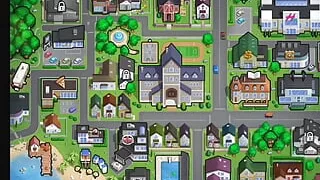 Summertime Saga #126 - Jenny Loves Fucking A Huge Dildo in Her Wet Pussy & Ass