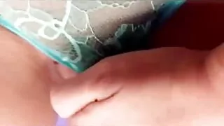 Urine in Her Panties in Closeup - Cristal_paredes69