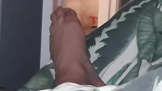 Slutty Maid caught step son naked in bed while cleaning his room