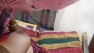 Tamil girl hot fucking home pussy hard fucking night dress big boobs pressing cum shot pussy