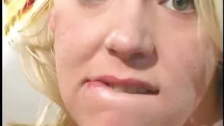 Anal penetration makes blonde shout his name wildly