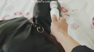 Chinese Bd First In Leather Hood And Straitjacket