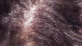 Two big ladies get to please a long dick after an amazing lesbian play