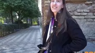 Carolina Lorca's first casting: She's 18 and Virgin! O.o