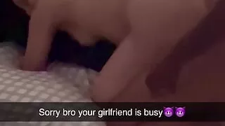 cheating on my boyfriend  teen doggy fuck with captions