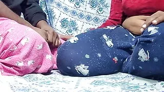 Big ass Indian girl and boy sex in the jungle