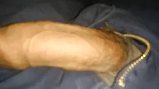 Desi boy cum masterbation in winter at night with a big and healthy dick.