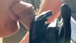 My MILF stepsister made me cum on her face!