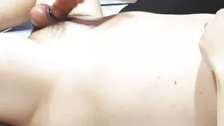 Edging handjob from wife, Ruined orgasm and multiple cumshots