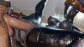 Beautiful horny slut addicted to rough sex!: Hot MILF riding a big cock (3D Hentai Porno, Best Compilations) SaveAss