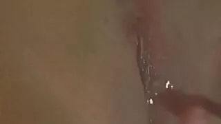 Brunette Touches Herself