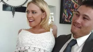 Cum Thirsty Wife Fallon West Gets Banged by a Swinger Man