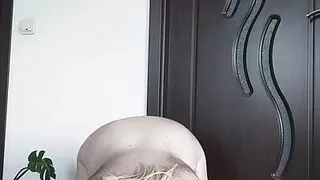 Sissy Slave licks the floor like a pet