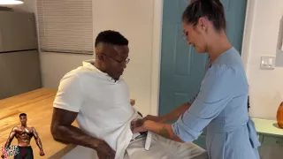 Sexy Hotwife Welcomes Her Hubby Home With A Deep Throat Hug - Hot Milf And Mandy Rhea