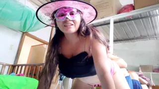 Incredible How This Couple Of Witches They Fuck Like On Halloween