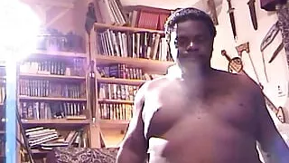 Blonde whore getting gangbanged in interracial vintage session