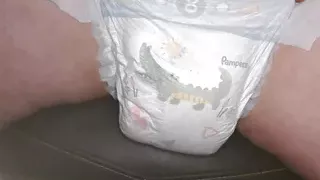 diaper wet , panty wet