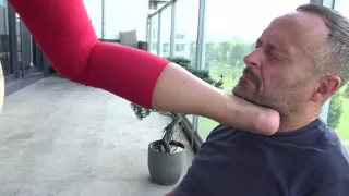 Against the larynx until the railing breaks by Femdom Austria