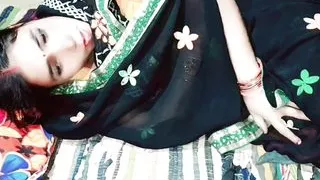 Fucking hot Bhabhi in black saree
