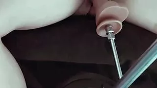 Control My German wife with new bbc on the fucking machine to orgasm