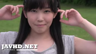 Kyoka Mizusawa, an Asian student, performs an oral act at school