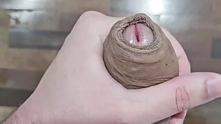 Standing Boy Jerking Off