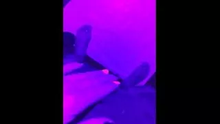 Blacklight Handjob Fun :)