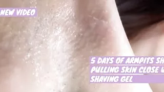 Armpits shaving compilation pt 2