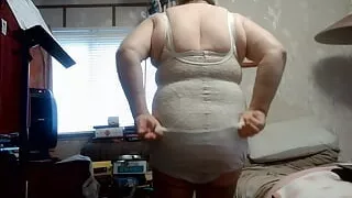 WIENER GIRL - my panties, girdles,bras, and long sox